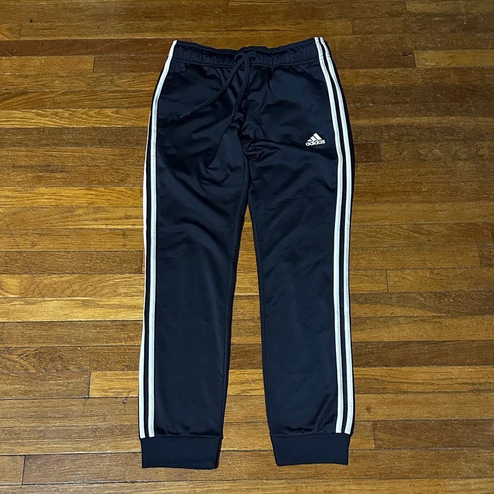 Adidas Essential Warm Up Slim Tapered Track Pants, Legend Ink (Navy), Sz Small